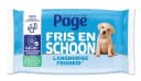 Page Fris en Schoon Vochtig Toiletpapier 74 stuks