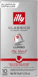 illy Lungo Classico Koffiecups - Intensiteit 5/9 - 10 x 10 capsules
