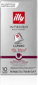 illy Lungo Intenso Koffiecups - Intensiteit 7/9 - 10 x 10 capsules