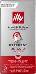 illy Espresso Classico Koffiecups - Intensiteit 5/9 - 10 x 10 capsules