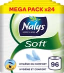 Nalys Soft Toiletpapier - 96 rollen - Wit - Voordeelverpakking