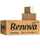 Renova Zig-Zag BLK toiletpapier, 7200 afzonderlijke vellen
