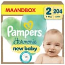 Pampers Harmonie Maat 2 – 204 luiers (Maandbox)