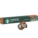 Starbucks Nespresso house blend lungo capsules 10 stuks
