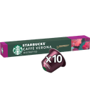 Starbucks Nespresso caffe Verona capsules 10 stuks