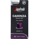 Segafredo Cadenza espresso dark capsules 10 stuks