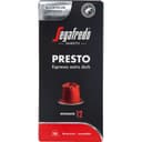 Segafredo Presto espresso extra dark capsules 10 stuks