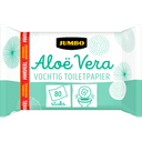 Jumbo vochtig toiletpapier aloë vera voordeelverpakking 80 stuks