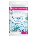 Gillette Venus 7702018070794 Simply Venus wegwerpscheermes voor dames, scheermes met dubbel lemmet, 6 stuks (pak van 1)