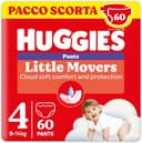 Huggies Ultra Comfort luiers, maat 4 (9-14 kg), ademende luierbroekjes, voorraadverpakking, 60 stuks