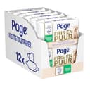 Page® vochtig toiletpapier - Fris en Puur (Puur) - Hypoallergeen - 456 velletjes - 12 x 38 stuks - Voordeelverpakking