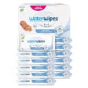 WaterWipes Sensitive+ wisseldoekjes voor pasgeborenen & baby's, 720 stuks (verpakking van 12), 3-in-1 reinigt, verzorgt, beschermt, 99,9% water, geurloos