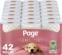 Page® toiletpapier - Sensitive wc papier - 42 rollen - met Aloë Vera extract - Voordeelverpakking