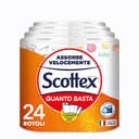 Scottex Keukenpapier, half afscheuren, zeer absorberend, FSC-gecertificeerd papier, 24 maxi-rollen