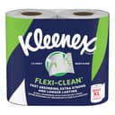 KLEENEX - Flexi-clean papieren handdoeken (6 verpakkingen à 2 rollen) - geschikt voor consumptie voor snelle reiniging - gemakkelijk en dagelijks
