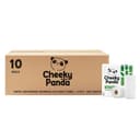 The Cheeky Panda bamboe keukenpapier | 10 jumbo keukenrollen x 100 vellen | super absorberend en sterk | de eco keuze