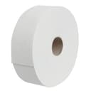 Jumbo/Maxi Toiletpapierrollen 320 m - Pure watten - 2-laags - Wit - Ecolabel - Gemaakt in Frankrijk - 6 stuks
