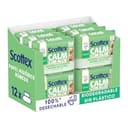 Scottex Sensitive vochtig toiletpapier met aloë vera, 12 verpakkingen van 66 stuks, in totaal 792 stuks