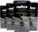 Lavazza Espresso Ristretto Koffiecups - 120 Nespresso Cups - Koffie Blend van Arabica & Robusta - Intensiteit: 12/13 - 4 x 30 Aluminium Capsules