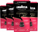 Lavazza Espresso Classico Koffiecups - 120 Cups - 100% Arabica Koffie - Intensiteit: 9/13 - 4 x 30 Aluminium Capsules - Geschikt voor Nespresso