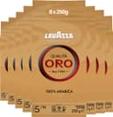 Lavazza Qualità Oro Filterkoffie - Gemalen Koffie - 100% Arabica Bonen - Intensiteit 5/10 - 8 x 250 gram