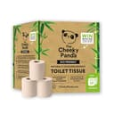 The Cheeky Panda Toiletpapier, bamboe, 48 rollen, 3-laags, 200 vellen per rol, zonder additieven, biologisch afbreekbaar