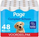 Page® toiletpapier - Compleet Schoon wc papier - 48 rollen - met een vleugje katoen - Voordeelverpakking