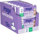 Page® vochtig toiletpapier - fris en kalmerend (Care) - met een verzorgende lotion - 456 velletjes - 12 x 38 stuks - voordeelverpakking