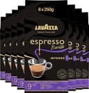Lavazza Espresso Barista Intenso Filterkoffie - Gemalen Koffie - Blend van Arabica & Robusta Bonen - Intensiteit 9/10 - 8 x 250 gram