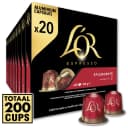 L’Or Espresso Splendente Koffiecups – Intensiteit 7/12 – 10 x 20 capsules