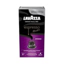 Lavazza, Espresso Maestro Intenso, 100 aluminium capsules, compatibel met originele Nespresso-machines, hout, kruiden en cacao-noten, Arabica en Robusta, intensiteit 11/13, medium roosteren, geen