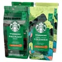 STARBUCKS Pike Place Roast, Single-Origin Colombia Koffiebonen 450g (4 Zakken)