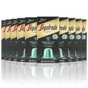 Segafredo Zanetti - 100 compatibele Nespresso-capsules, aluminium lijn, 100% Braziliaanse, flexibele en soave-koffie - 10 doos met 10 capsules
