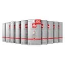 illy, Compatibele Aluminium Koffiecapsules CLASSICO Lungo, 100% Arabica met Tonen van Oranjebloesem en Jasmijn, Zachte en Fluweelachtige Smaak, 10 Verpakkingen van 10 (100 Capsules in Totaal)
