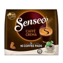 Senseo Pads Caffè Crema, 80 koffiepads, gecertificeerd voor gebruik, 5 x 16 dranken