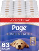 Page® toiletpapier - Kussenzacht wc papier - 63 rollen - Ultiem comfort - Voordeelverpakking