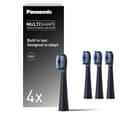 Panasonic ER-6CT01 Vervanging van natte en droge elektrische tandenborstelkop met multi-fit borstel (x4), compatibel met MULTISHAPE modulair persoonlijke verzorgingssysteem
